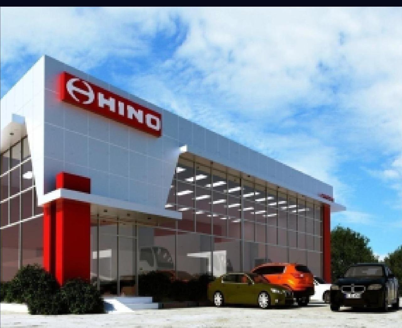 Hino automotive showroom